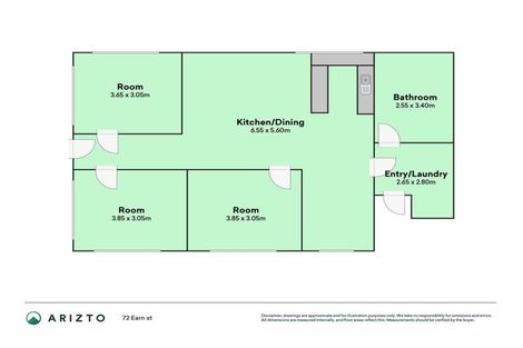 Photo of property in 72 Earn Street, Appleby, Invercargill, 9812