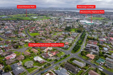 Photo of property in 55 Highland Park Drive, Highland Park, Auckland, 2010