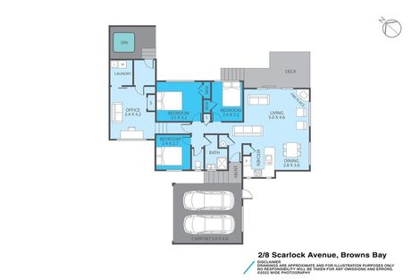 Photo of property in 2/8 Scarlock Avenue, Browns Bay, Auckland, 0630