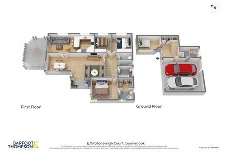 Photo of property in 2/9 Stoneleigh Court, Sunnynook, Auckland, 0632