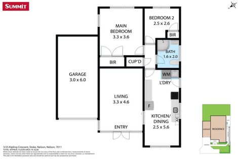 Photo of property in 3/25 Kipling Crescent, Stoke, Nelson, 7011