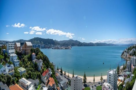 Photo of property in Jerningham Apartments, 20 Oriental Terrace, Oriental Bay, Wellington, 6011