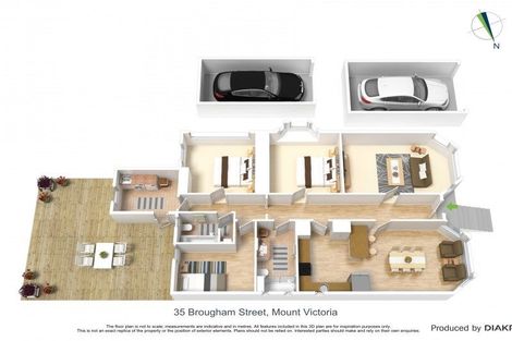 Photo of property in 35 Brougham Street, Mount Victoria, Wellington, 6011