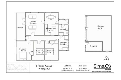 Photo of property in 1 Parkes Avenue, Saint Johns Hill, Whanganui, 4501