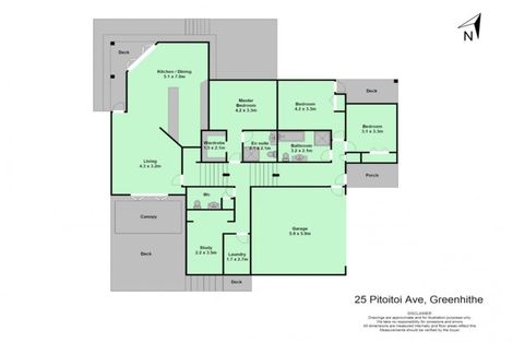 Photo of property in 25 Pitoitoi Avenue, Greenhithe, Auckland, 0632