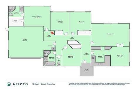 Photo of property in 10 Ropley Street, Amberley, 7410