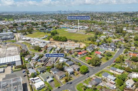 Photo of property in 2/89 Diana Drive, Glenfield, Auckland, 0627