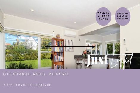 Photo of property in 1/13 Otakau Road, Milford, Auckland, 0620