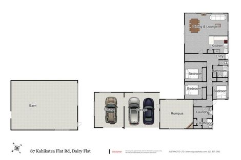 Photo of property in 87 Kahikatea Flat Road, Dairy Flat, Albany, 0794