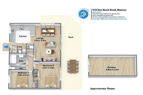 Photo of property in 1/43 Don Buck Road, Massey, Auckland, 0614