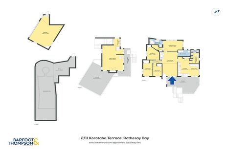 Photo of property in 2/11 Korotaha Terrace, Rothesay Bay, Auckland, 0630