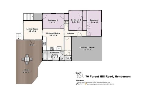 Photo of property in 70 Forest Hill Road, Henderson, Auckland, 0612