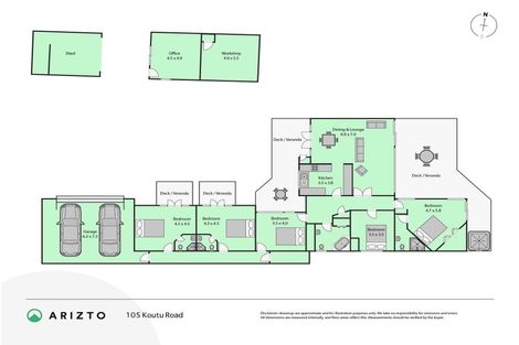 Photo of property in 105 Koutu Road, Kawaha Point, Rotorua, 3010