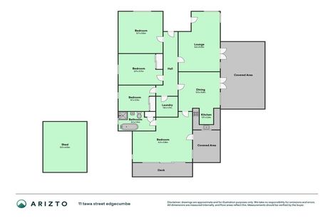 Photo of property in 11 Tawa Street, Edgecumbe, 3120