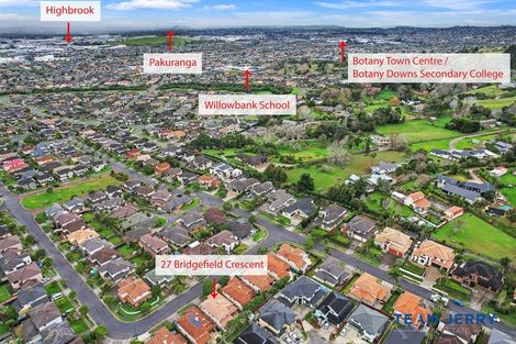 Photo of property in 27 Bridgefield Crescent, Flat Bush, Auckland, 2016
