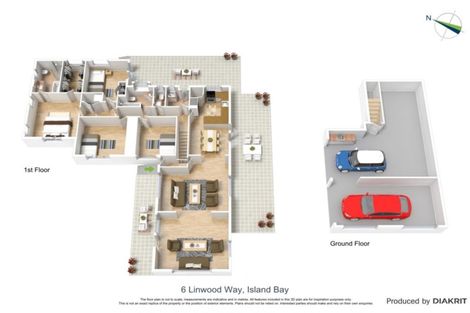 Photo of property in 6 Linwood Way, Island Bay, Wellington, 6023