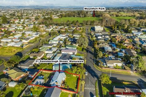 Photo of property in 21 Gainsborough Street, Manurewa, Auckland, 2102