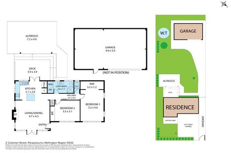 Photo of property in 2 Coleman Street, Paraparaumu, 5032