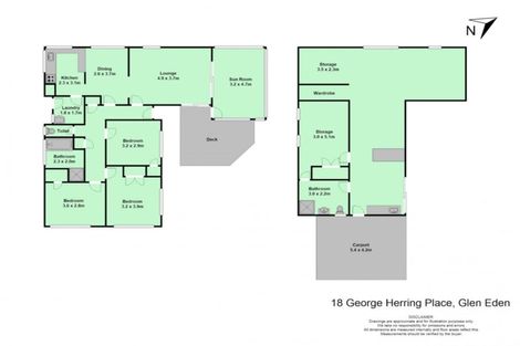 Photo of property in 18 George Herring Place, Glen Eden, Auckland, 0602