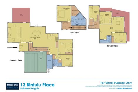 Photo of property in 13 Bintulu Place, Fairview Heights, Auckland, 0632