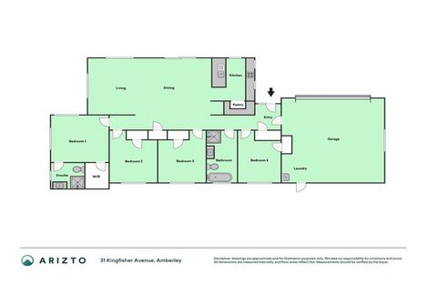 Photo of property in 31 Kingfisher Avenue, Amberley, 7410