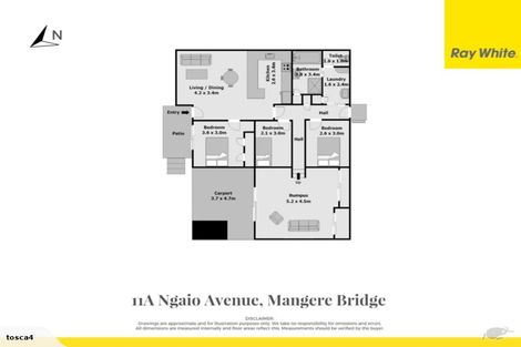 Photo of property in 1/11a Ngaio Avenue, Mangere Bridge, Auckland, 2022