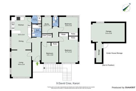 Photo of property in 9 David Crescent, Karori, Wellington, 6012