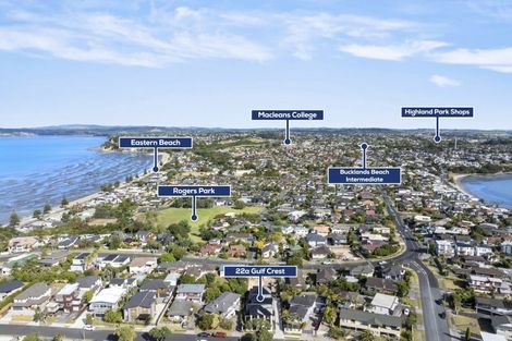 Photo of property in 22c Gulf Crest, Bucklands Beach, Auckland, 2012