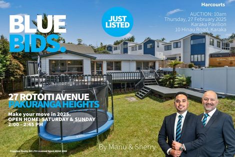 Photo of property in 27 Rotoiti Avenue, Pakuranga Heights, Auckland, 2010