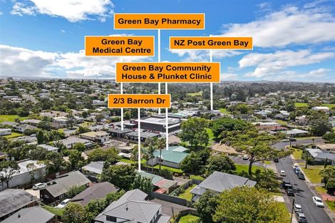 Photo of property in 2/3 Barron Drive, Green Bay, Auckland, 0604