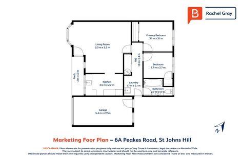 Photo of property in 6a Peakes Road, Saint Johns Hill, Whanganui, 4501