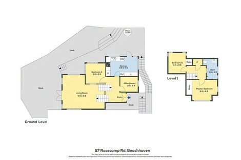 Photo of property in 27 Rosecamp Road, Beach Haven, Auckland, 0626