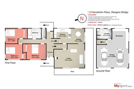 Photo of property in 14 Claresholm Place, Mangere Bridge, Auckland, 2022