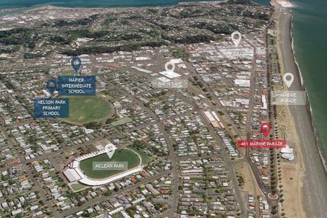 Photo of property in 461 Marine Parade, Napier South, Napier, 4110