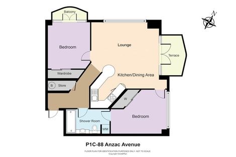 Photo of property in Harbour Royal Apartments, 10b/88 Anzac Avenue, Auckland Central, Auckland, 1010