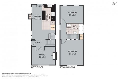 Photo of property in 6 Porritt Avenue, Mount Victoria, Wellington, 6011