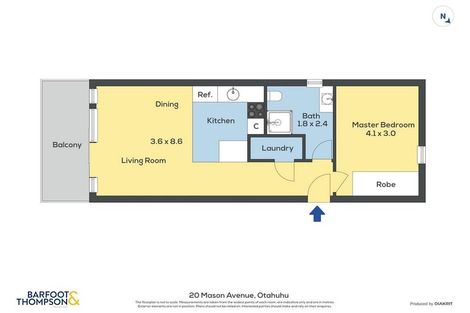 Photo of property in 230/20 Mason Avenue, Otahuhu, Auckland, 1062