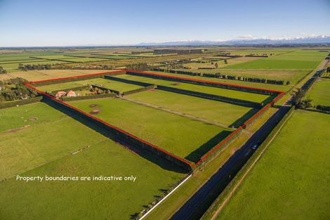 Photo of property in 1217 Hoskyns Road, Kirwee, Christchurch, 7671