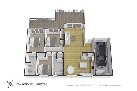 Photo of property in 79a Awaroa Road, Sunnyvale, Auckland, 0612