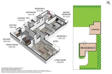 Photo of property in 3 Frederick Street, Carterton, 5713