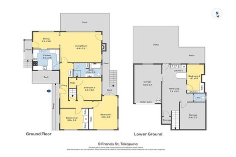 Photo of property in 9 Francis Street, Hauraki, Auckland, 0622