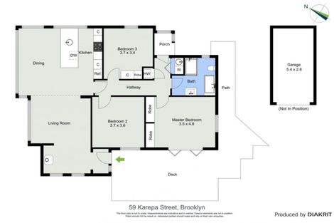 Photo of property in 59 Karepa Street, Brooklyn, Wellington, 6021