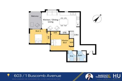 Photo of property in 603/1 Buscomb Avenue, Henderson, Auckland, 0610