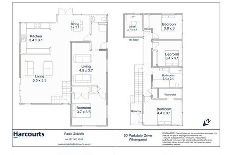 Photo of property in 50 Parkdale Drive, Aramoho, Whanganui, 4500