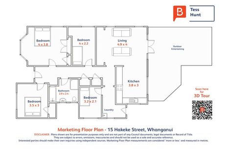 Photo of property in 15 Hakeke Street, Whanganui East, Whanganui, 4500