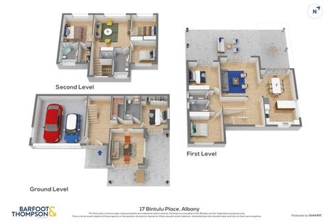 Photo of property in 17 Bintulu Place, Fairview Heights, Auckland, 0632