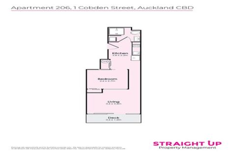 Photo of property in 206/1 Cobden Street, Auckland Central, Auckland, 1010