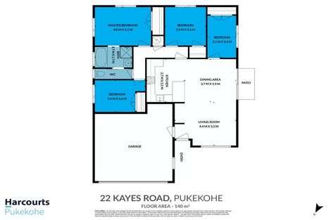 Photo of property in 22 Kayes Road, Pukekohe, 2120
