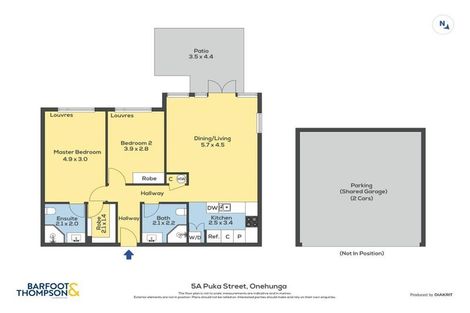 Photo of property in 5a Puka Street, Onehunga, Auckland, 1061