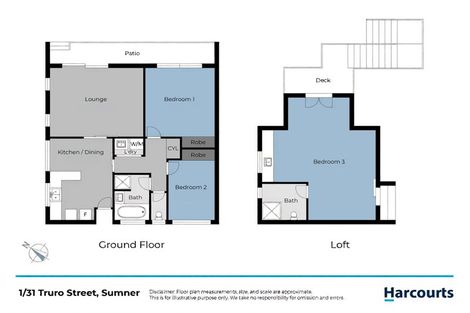 Photo of property in 1/31 Truro Street, Sumner, Christchurch, 8081